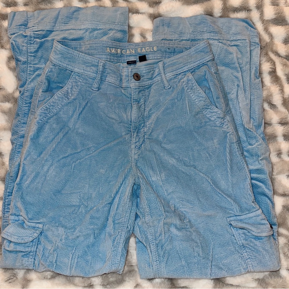 AE corduroy cargo pants